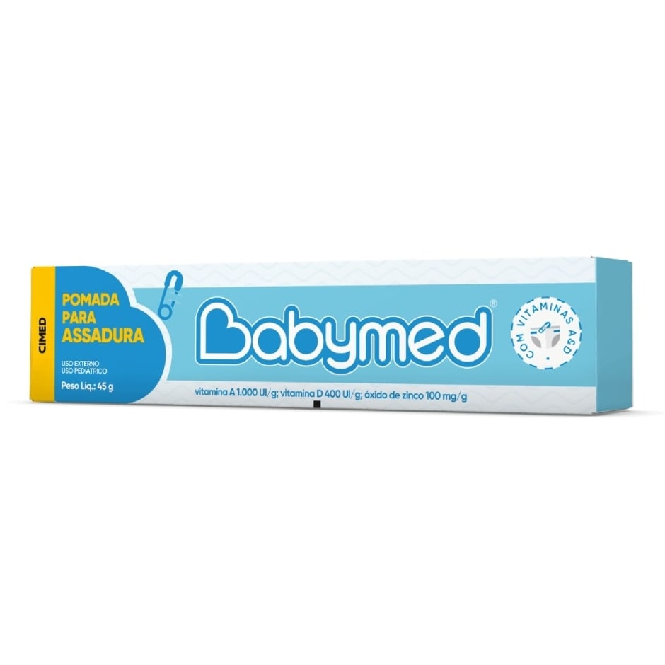 Pomada para Assaduras Babymed Azul 45g