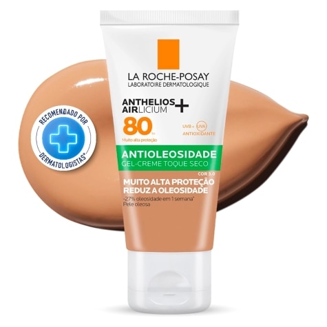 Protetor Solar Facial Anthelios Airlicium+ La Roche-Posay FPS80 Cor 3.0 40g - Imagem 4