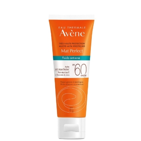 Protetor Solar Facial Avène Mat Perfect FPS60 Fluído Antiacne 40g - Imagem 5