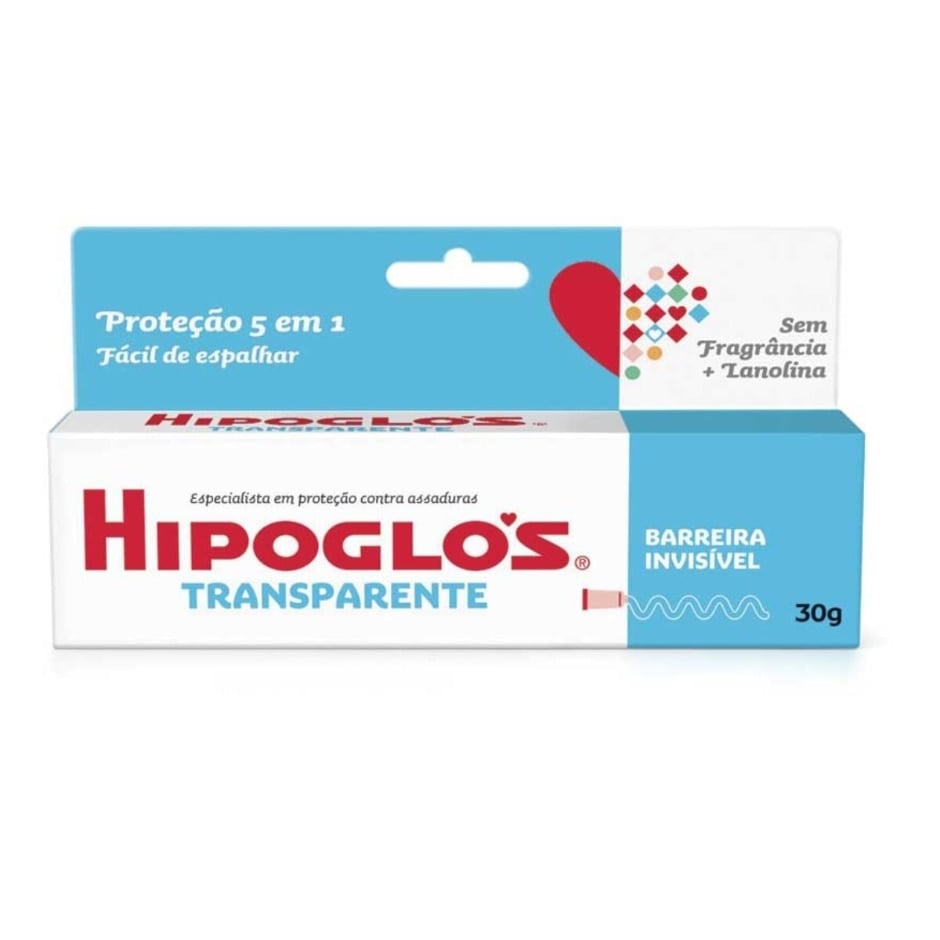 Creme Preventivo de Assaduras Hipoglós Transparente 30g
