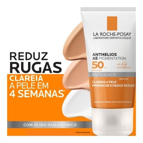 Protetor Solar Facial La Roche-Posay Anthelios Ae-Pigmentation FPS50 Incolor 40g - Imagem 3