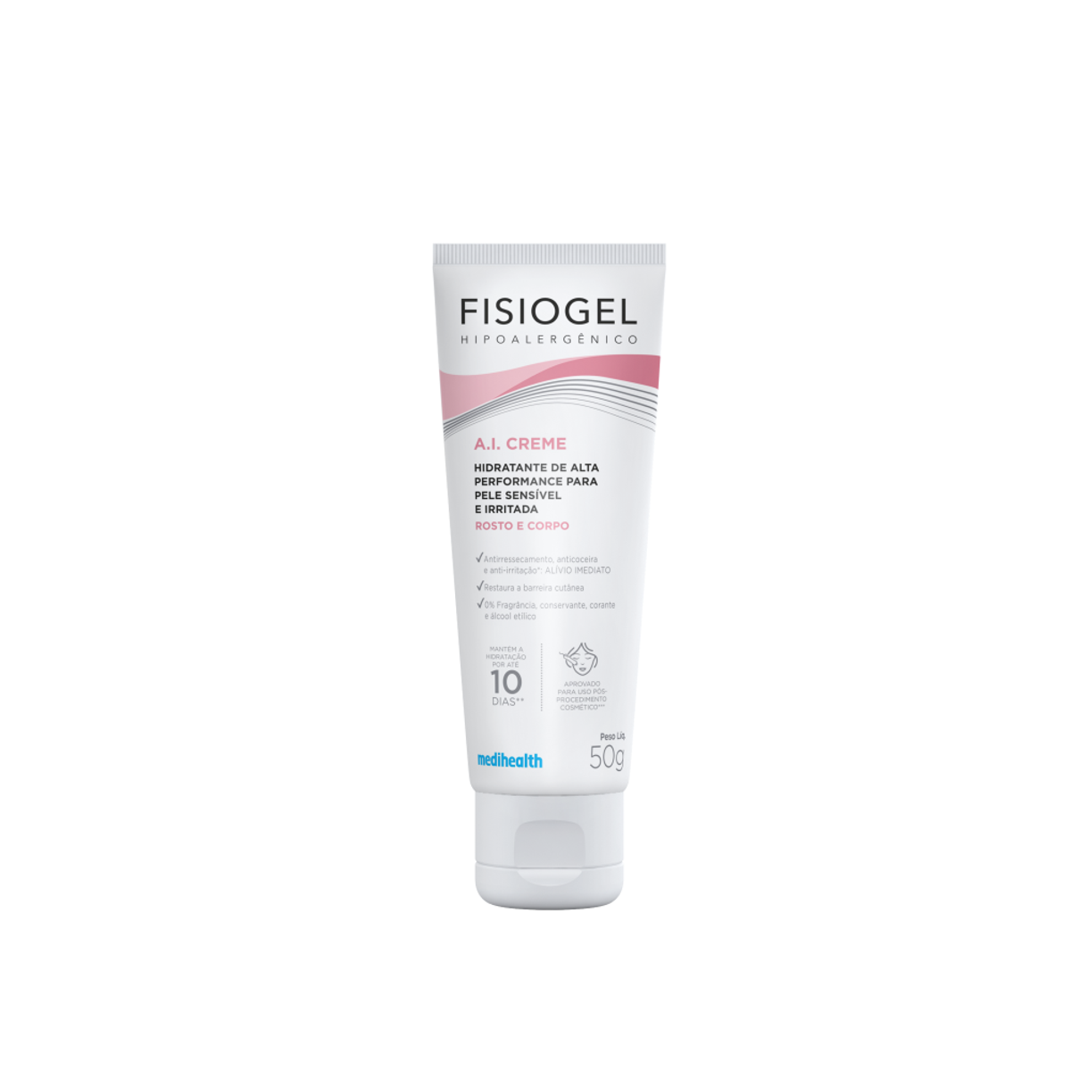Creme Hidratante Fisiogel A.I. Ação Calmante 50g - Imagem 1