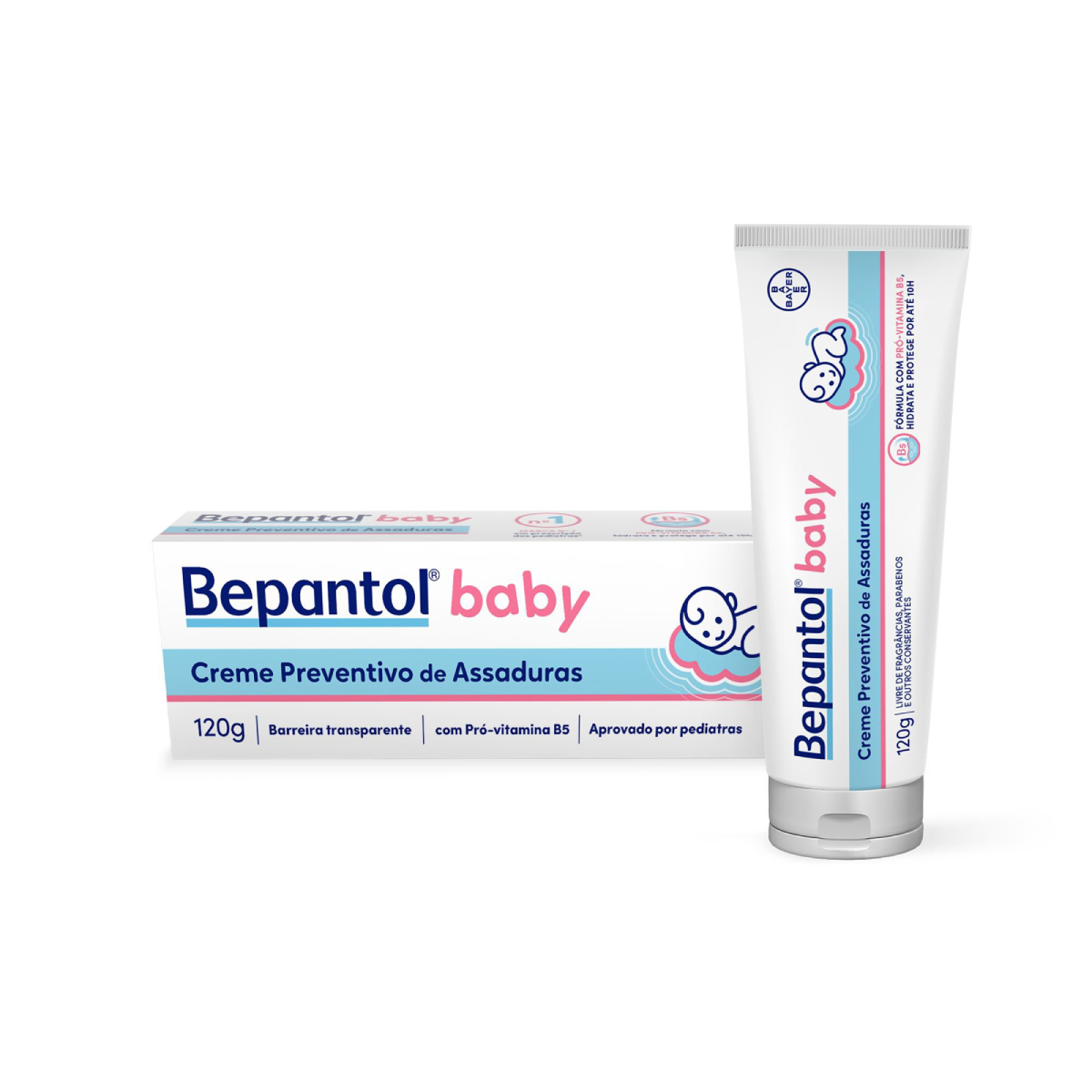 Creme Preventivo de Assaduras Bepantol Baby Leve Mais Por Menos 120g