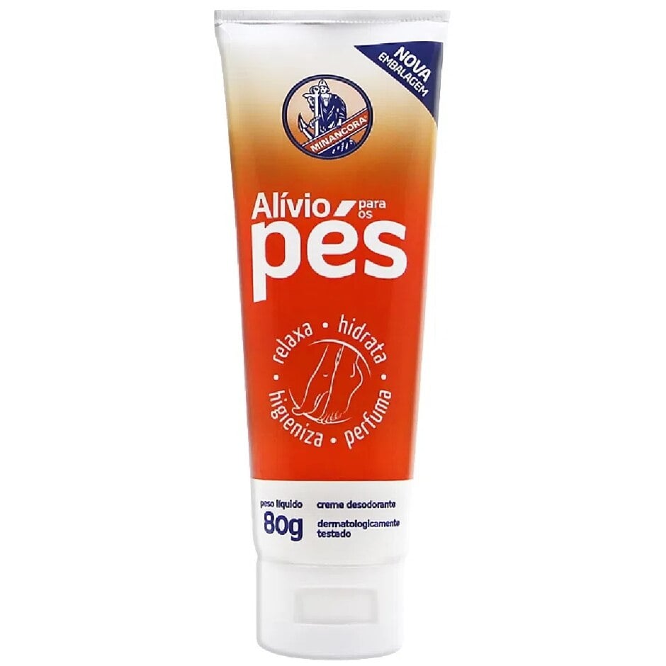 Creme Desodorante Minancora Alívio para Pés 80g