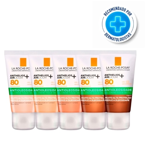 Protetor Solar Facial Anthelios Airlicium+ La Roche-Posay FPS80 Cor 3.0 40g - Imagem 6