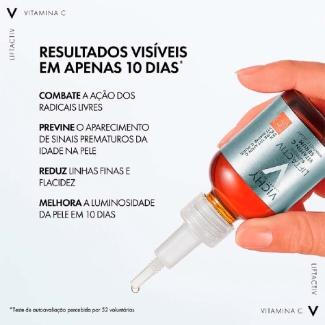 Sérum Vichy Vitamina C Liftactiv Supreme Facial 20ml - Imagem 3