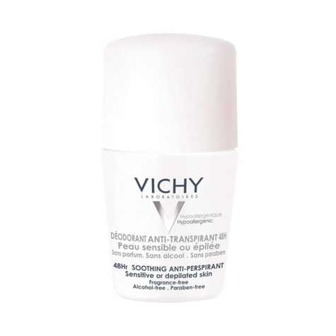 Desodorante Roll On Vichy Pele Sensível Axila 50ml - Imagem 1