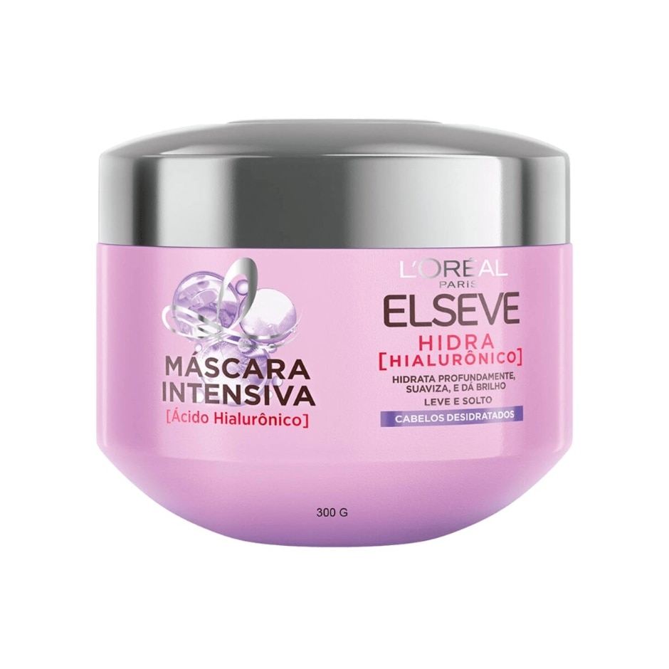 Máscara de Tratamento Intensiva Elseve Hidra Hialurônico 300g