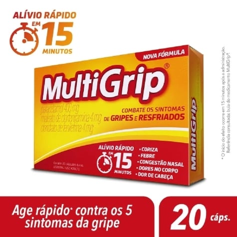 Multigrip 20 Cápsulas - Imagem 3