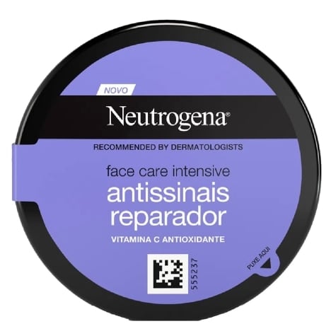 Creme Hidratante Facial Neutrogena Face Care Intensive Antissinais Reparador 100g - Imagem 2