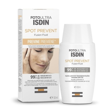 Fotoprotetor Facial Isdin Spot Prevent Fusion Fluid FPS99 50ml - Imagem 1