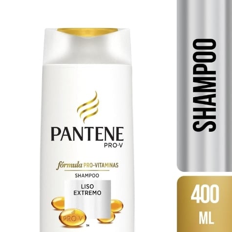 Shampoo Pantene Liso Extremo Cabelo Liso 400ml - Imagem 2