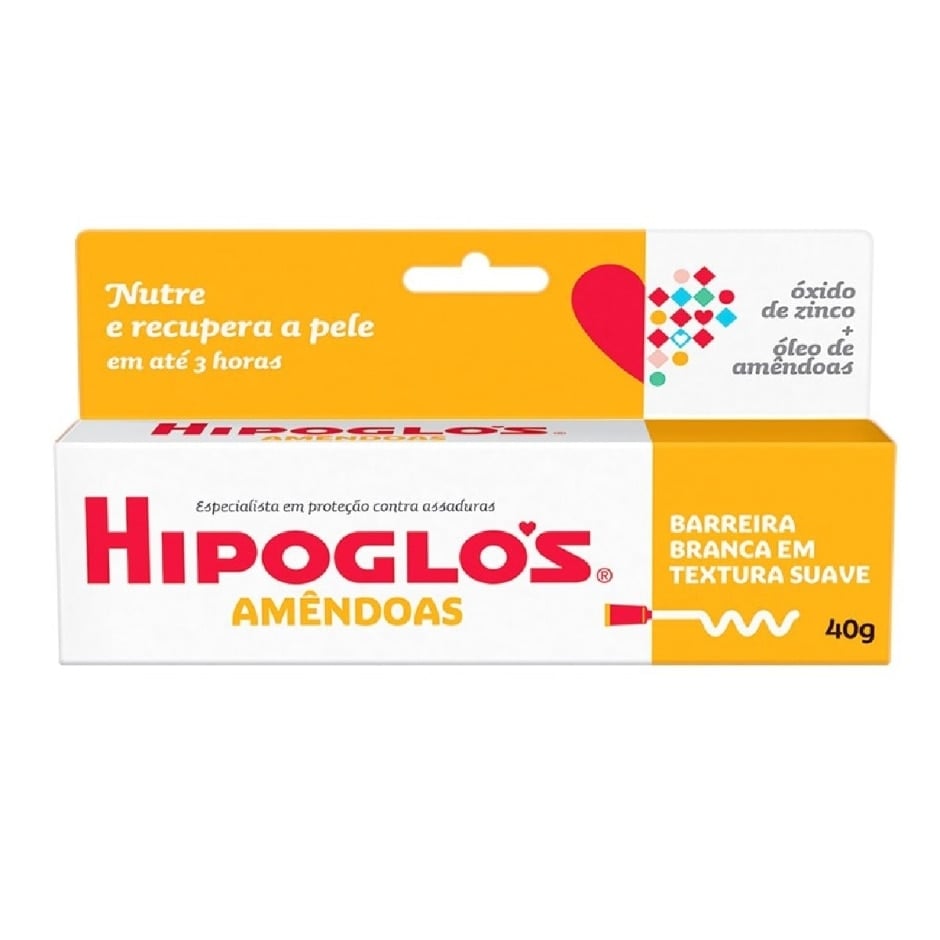 Creme Preventivo de Assaduras Hipoglós Amêndoas 40g