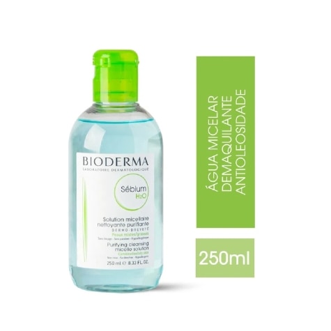 Água Micelar Bioderma Sébium H2O Facial 250ml - Imagem 1