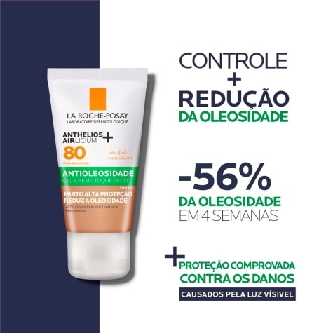 Protetor Solar Facial Anthelios Airlicium+ La Roche-Posay FPS80 Cor 3.0 40g - Imagem 3