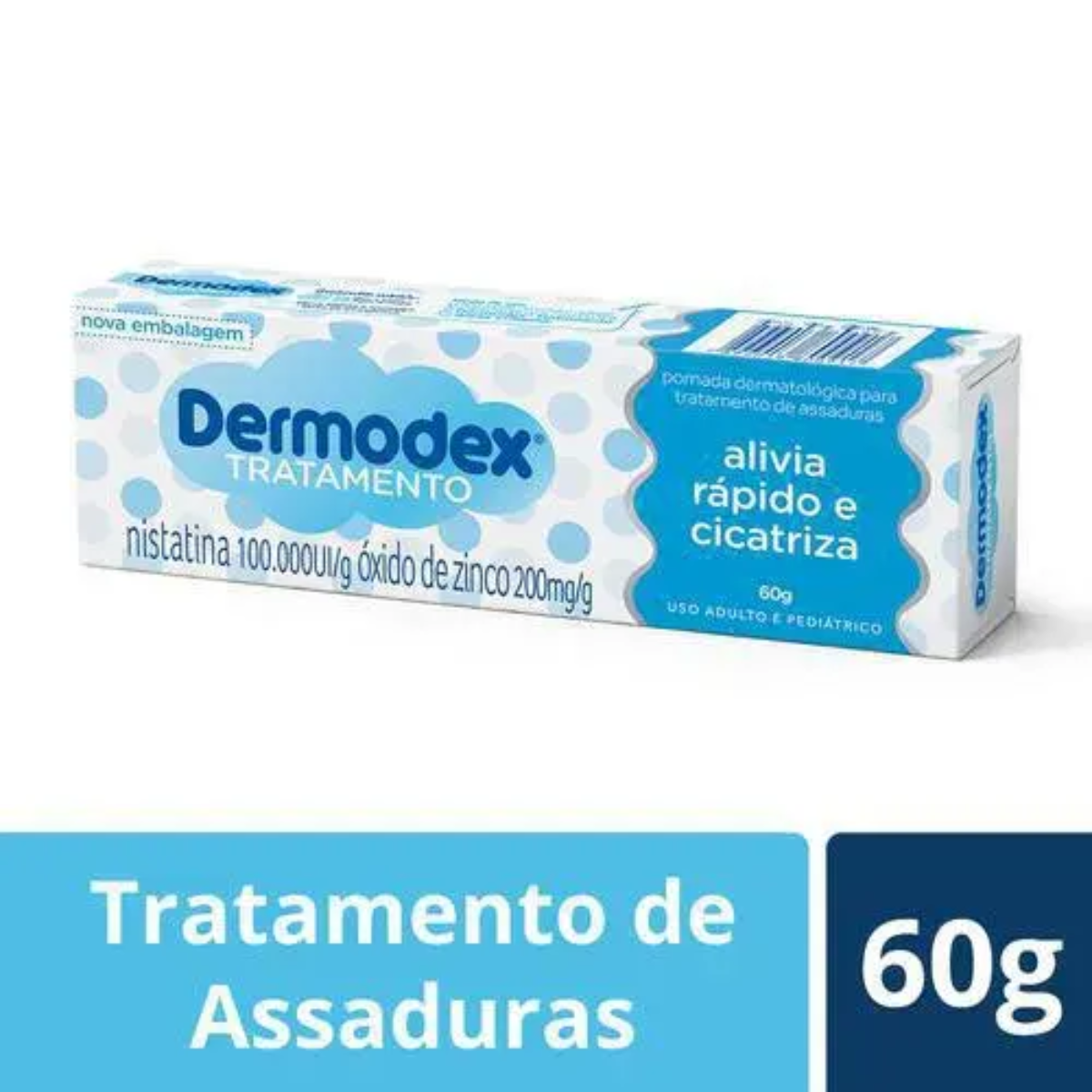 Pomada para Tratamento de Assaduras Dermodex 60g - Imagem 2