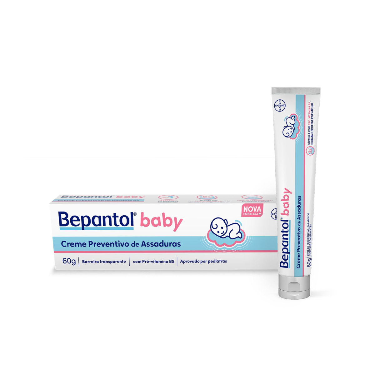 Creme Preventivo de Assaduras Bepantol Baby 60g