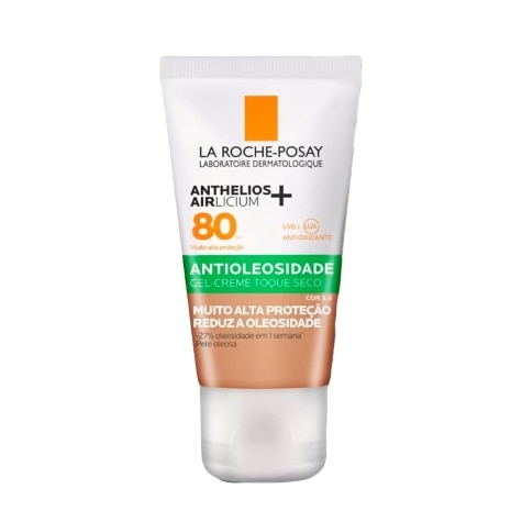 Protetor Solar Facial Anthelios Airlicium+ La Roche-Posay FPS80 Cor 3.0 40g - Imagem 1