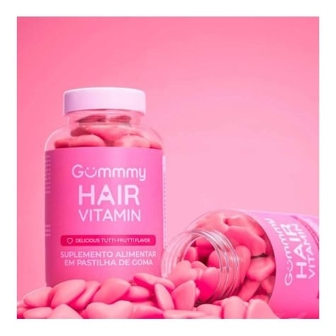 Gummy Hair Vitamin Sabor Tutti Frutti 60 Cápsulas - Imagem 3