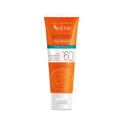 Protetor Solar Facial Avène Mat Perfect FPS60 Fluído Antiacne 40g - Imagem 2