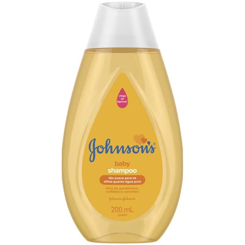 Shampoo de Glicerina Johnson & Johnson Baby 200ml